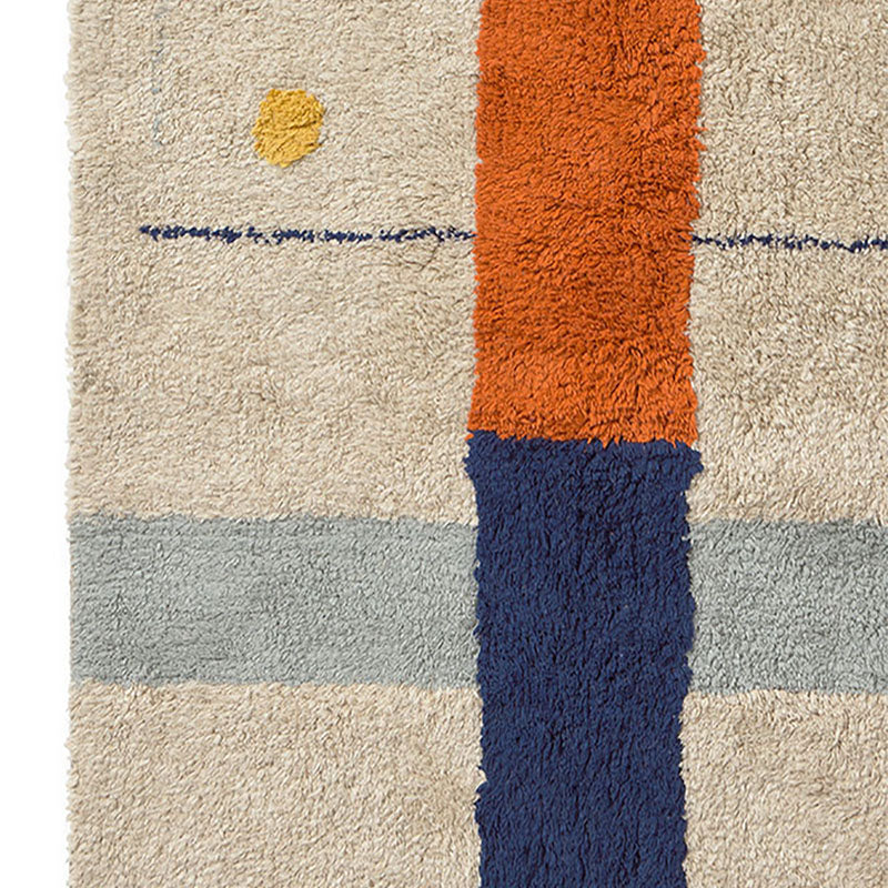 Geometric Washable Rug
