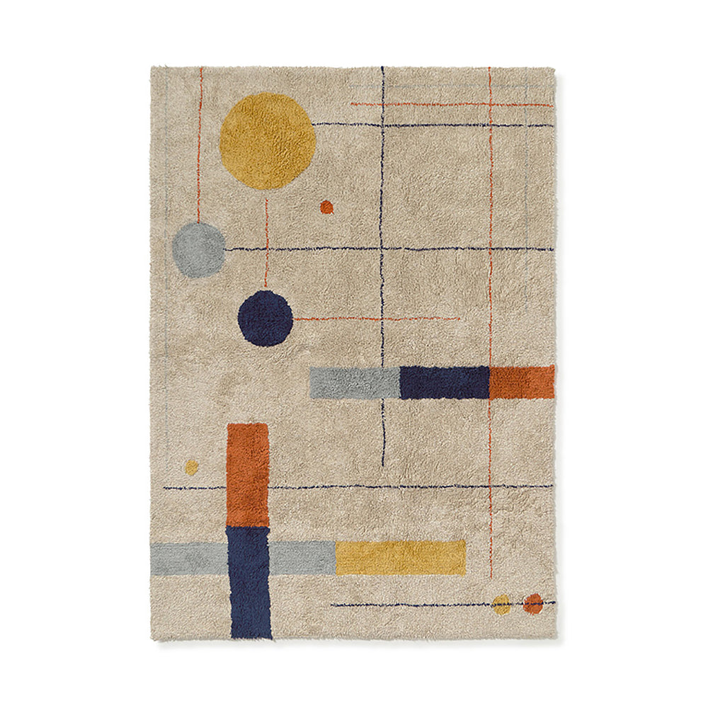 Geometric Washable Rug
