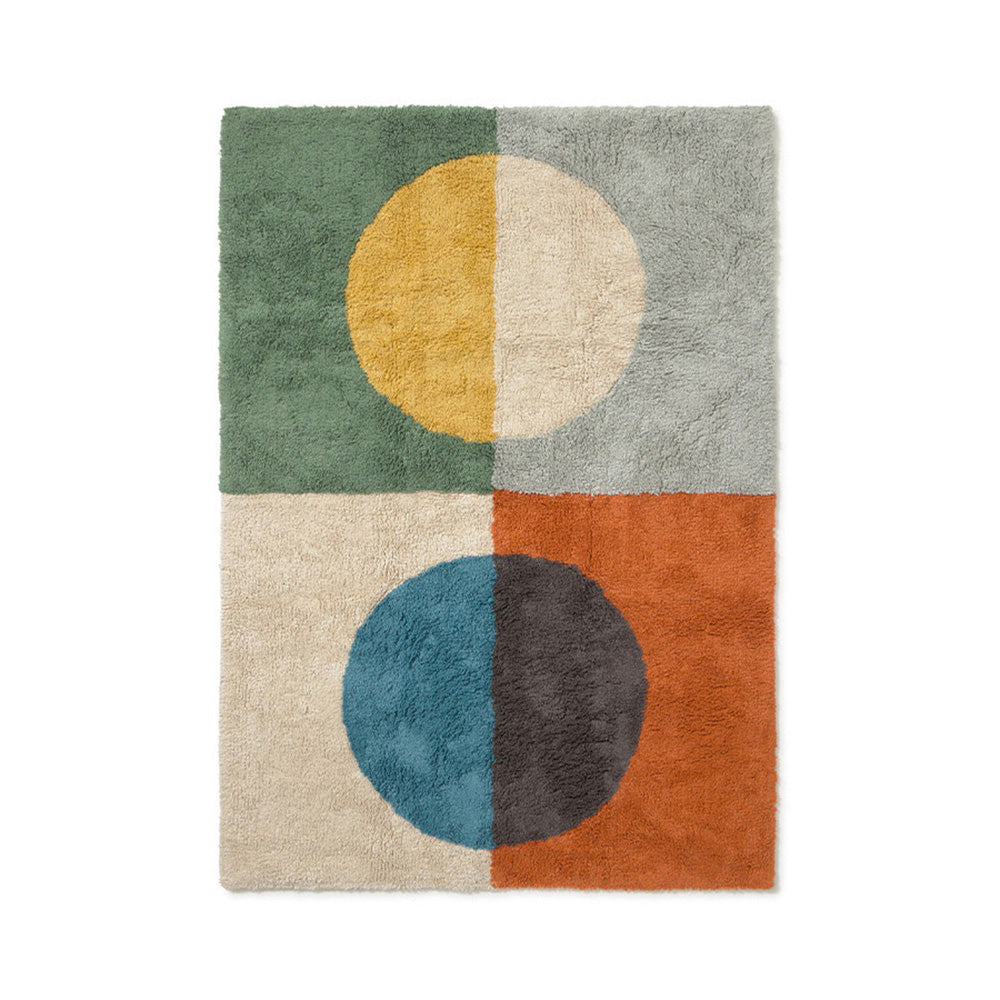 Illusion Lens Washable Rug