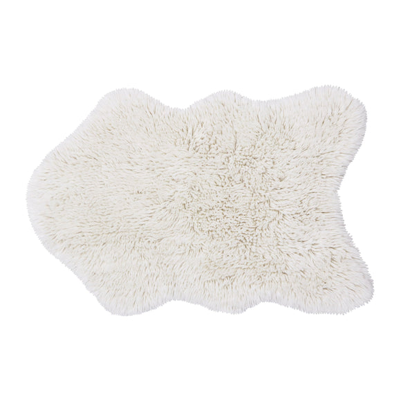 Sheep White Washable Woolly Rug OPEN BOX