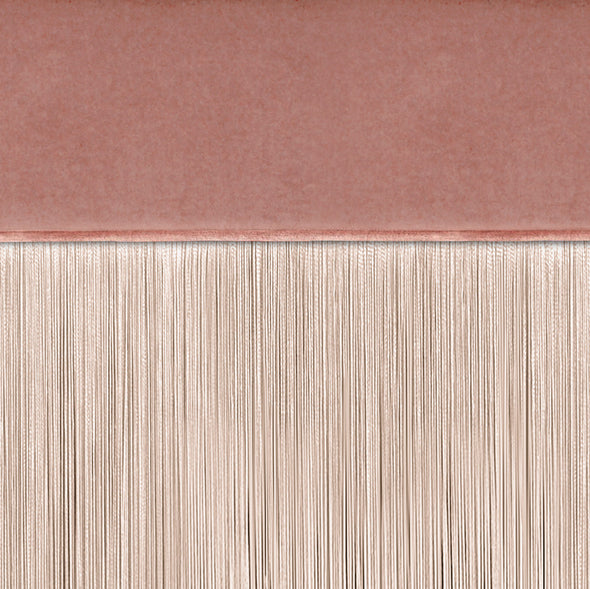 Bicolor Fringe Bench