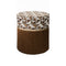 Capsule Tribe Pouf  option Brown / Large: 15.75 in width