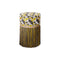 Capsule Tribe Pouf  option Yellow / Small: 11.8 in width