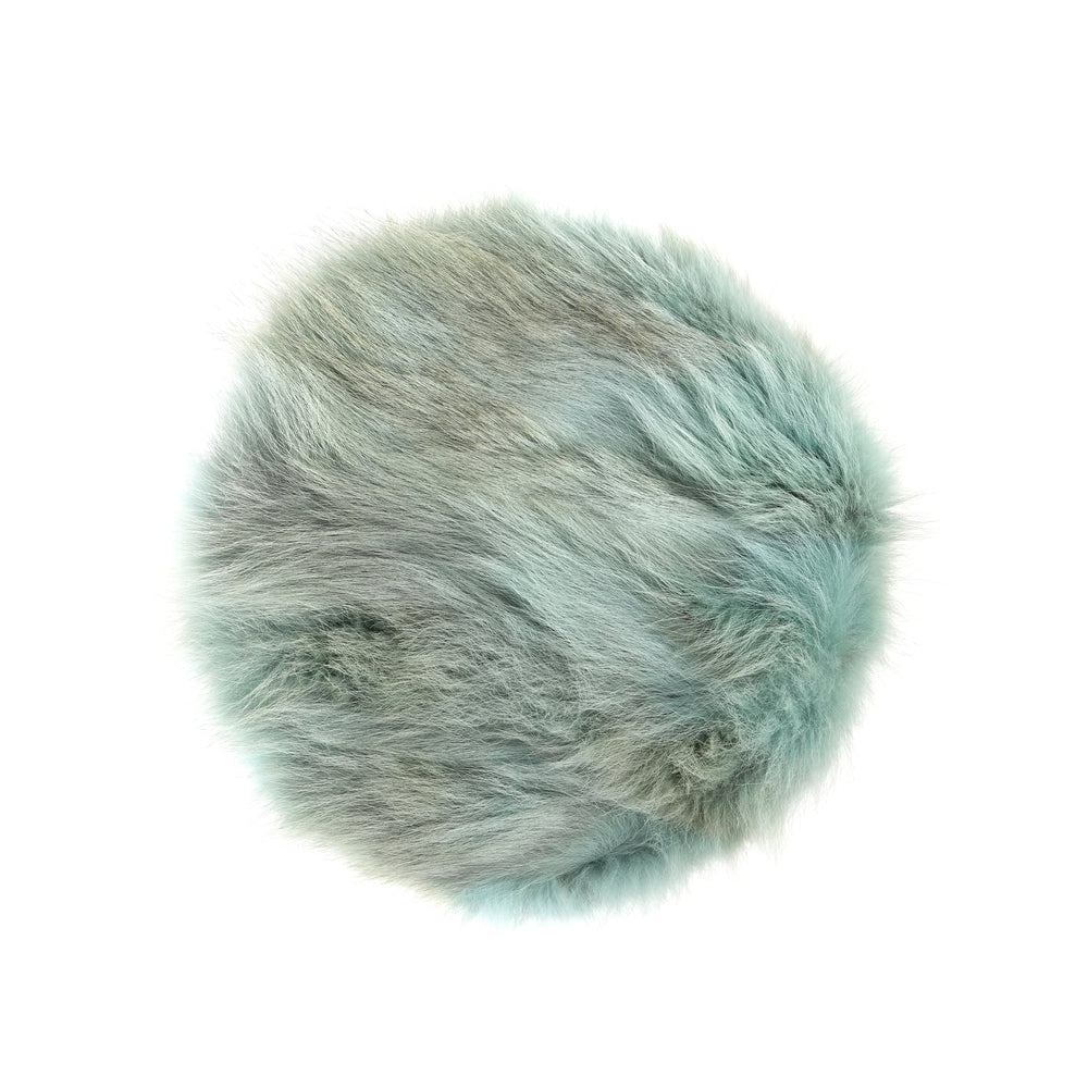 Fur Fringe Ottoman