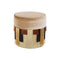 Etno Fringe Pouf  option Beige