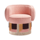 Flò Pirouette Swivel Fringe Armchair