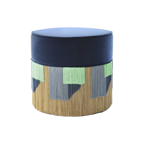Geo Fringe Pouf
