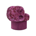 Fur Pirouette Swivel Fringe Armchair