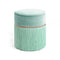 Plain Fringe Pouf  option Mint