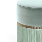 Plain Fringe Pouf