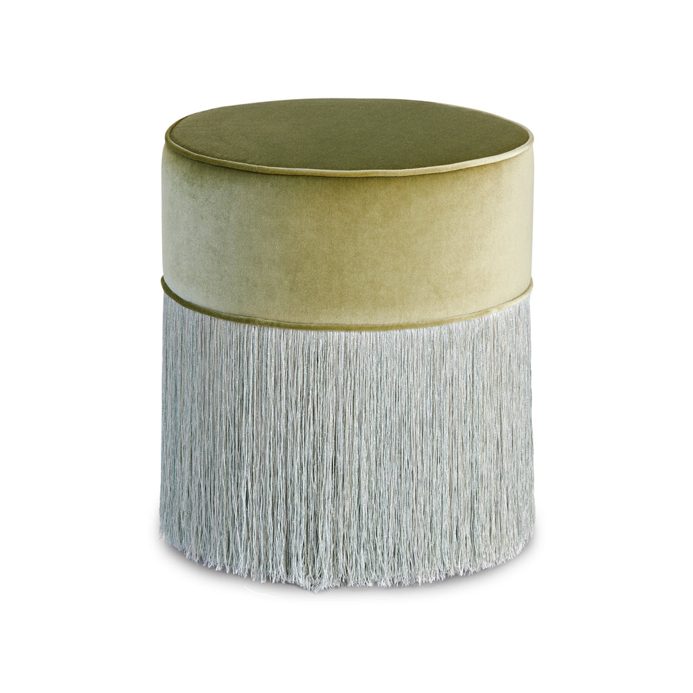 Sparkle Fringe Pouf