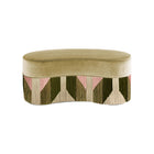 Treasure Tribe Bean Fringe Bench