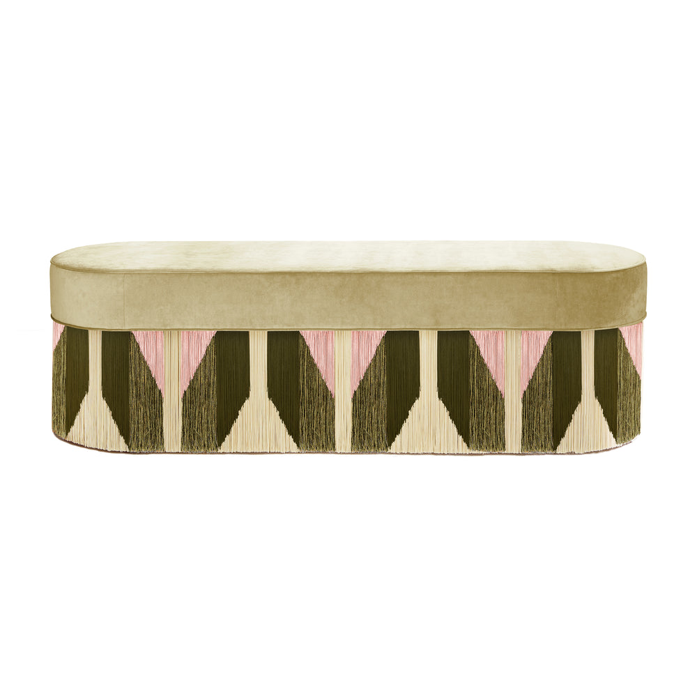 Treasure Tribe Fringe  Bench