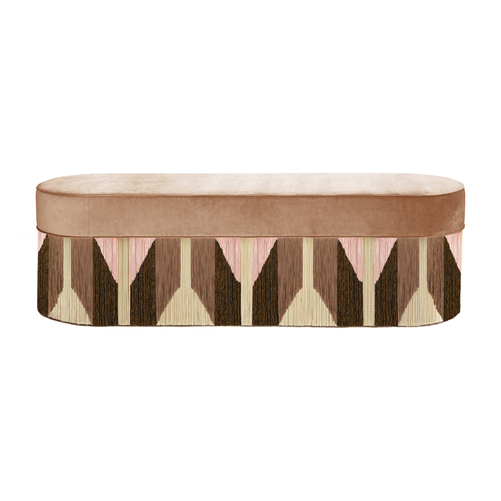 Treasure Tribe Fringe  Bench