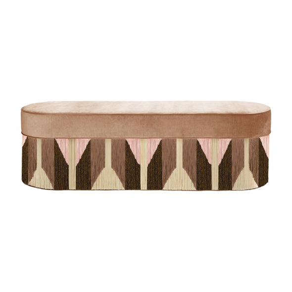 Treasure Tribe Fringe  Bench
