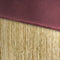 Sparkle Fringe Bench  option Bordeaux