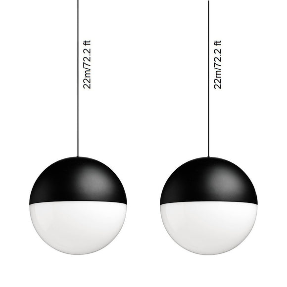 String Light Sphere Pendant Light