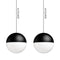 String Light Sphere Pendant Light  option 2 x F6496030 - Two Spheres (22m/72.2 ft)