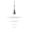 Enigma 425 Pendant Light  option Brushed Aluminum