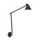 NJP Box Long Wall Sconce  option Black