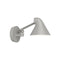 NJP Box Short Wall Sconce  option Light Aluminum Grey