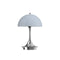 Panthella Portable Table Lamp  option Chrome Blue Grey