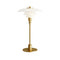 PH 2/1 Table Lamp  option White Glass / Brass Metalized