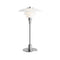 PH 2/1 Table Lamp  option White Glass / Chrome