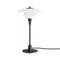 PH 2/1 Table Lamp  option White Glass / Glossy Deep Green