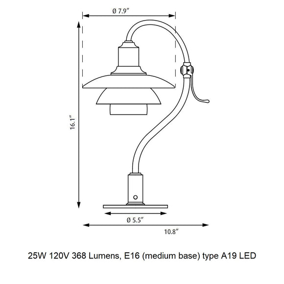 PH 2/2 Question Mark Table Lamp
