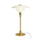 PH 3/2 Glass Table Lamp  option White Glass / Brass