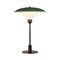 PH 3½-2½ Table Lamp  option Green / Copper