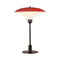 PH 3½-2½ Table Lamp  option Red / Copper