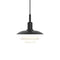 PH 3/3 Pendant Light  option Metal Black / Opal Glass