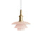 PH 3/3 Pendant Light  option Pale Rose Opal Glass