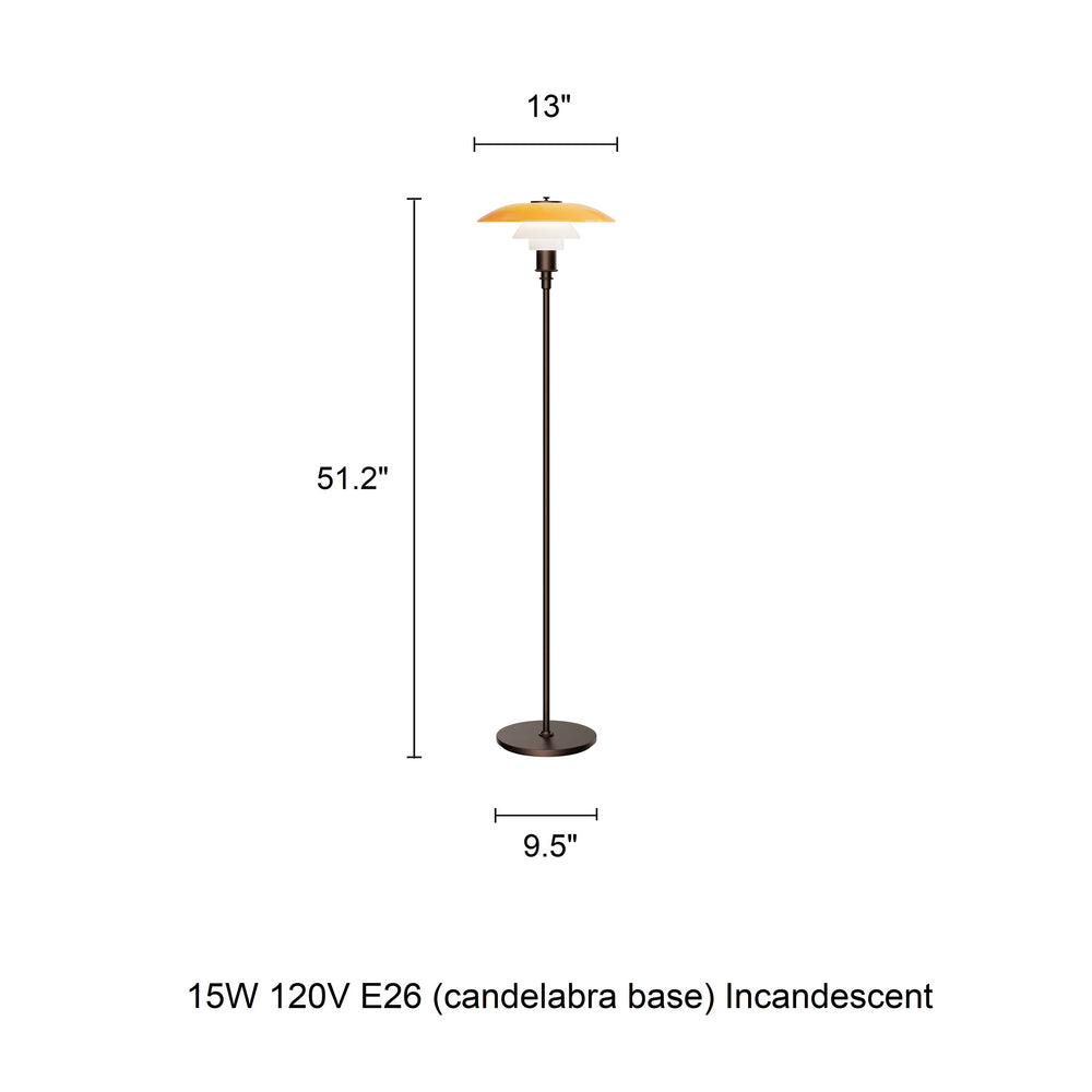 PH 3½-2½ Floor Lamp Centenary Edition