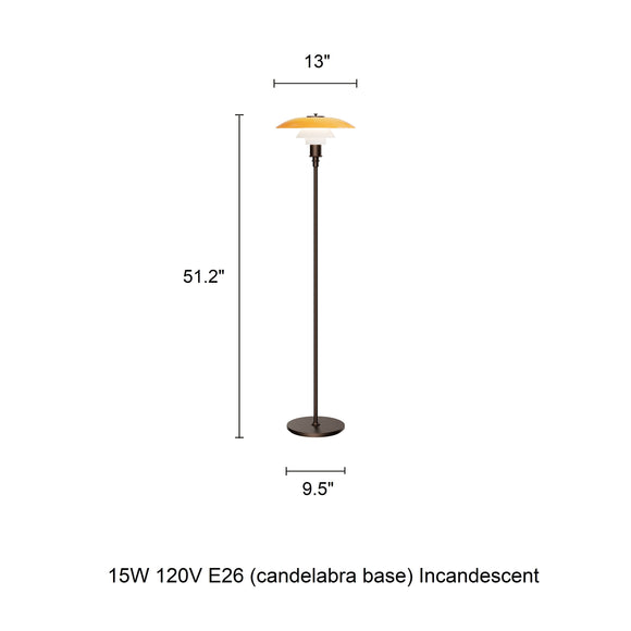 PH 3½-2½ Floor Lamp Centenary Edition