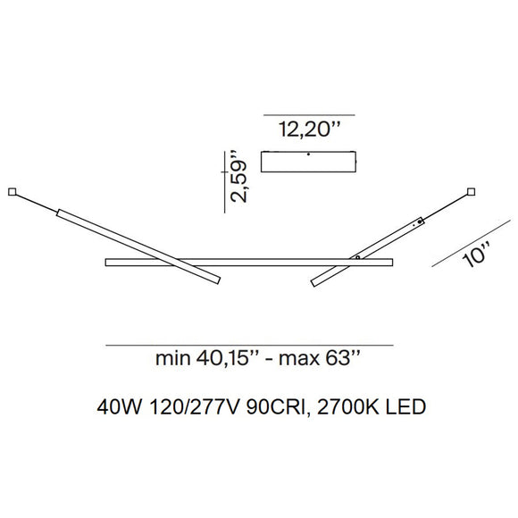 Luceplan Across Pendant Light - 2Modern