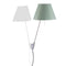 Costanzina Wall Sconce  option Comfort Green / Aluminum