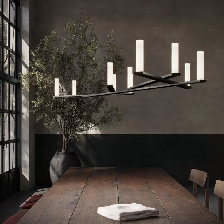 Dix Bougies Petit Linear Pendant Light