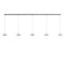 Koine Cluster Linear Pendant Light  option 5 Lights