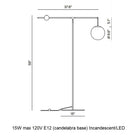 Malamata Adjustable Floor Lamp