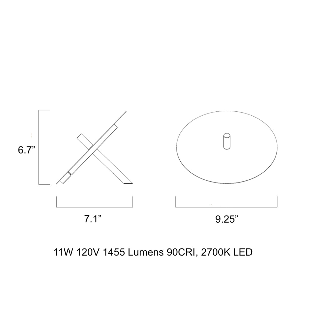 Millimetro LED Table Lamp