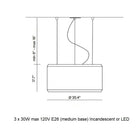 Silenzio Acoustic Pendant Light