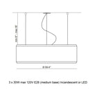 Silenzio Acoustic Pendant Light