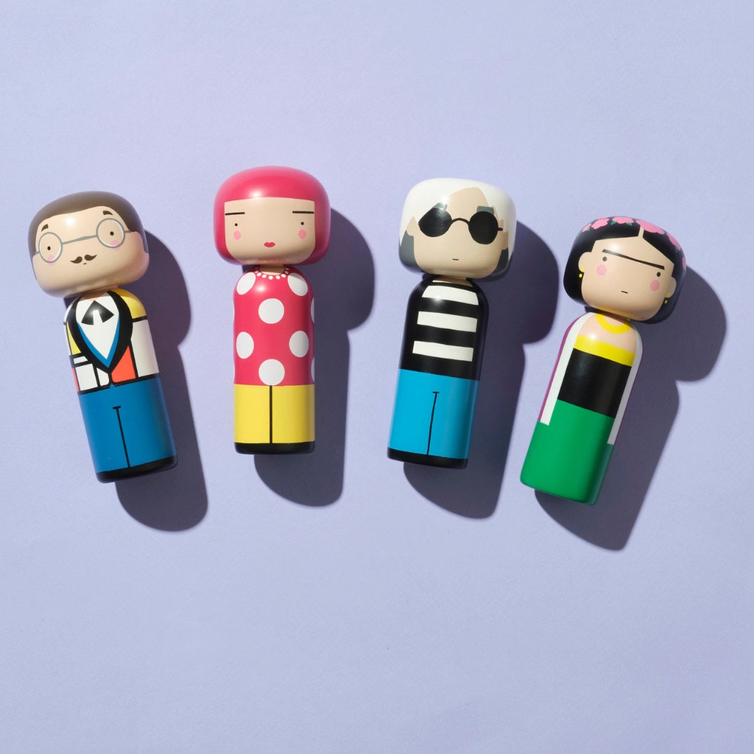 LUCIE KAAS/ルーシーコース/Kokeshi doll/ウォーホル Lucie Kaas Andy Kokeshi Doll - 2Modern