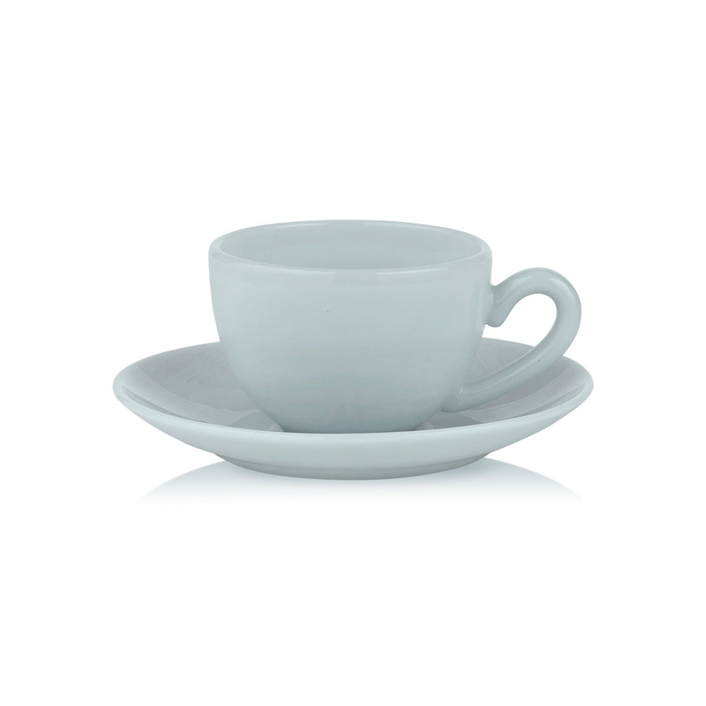 Milk Cup With Saucer (Set of 4)