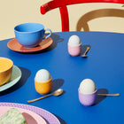 Rhombe Color Tea Cup with Matching Saucer