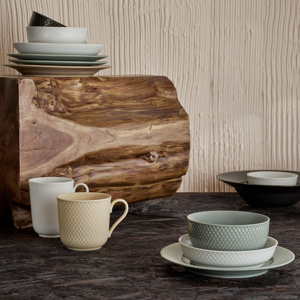 Rhombe Earth Lunch Plate (Set of 4)