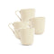 Rhombe Earth Mug with Handle (Set of 4)  option Marble